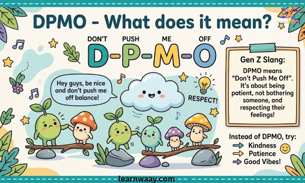 DPMO Meaning in Urban Dictionary and Gen Z Slang