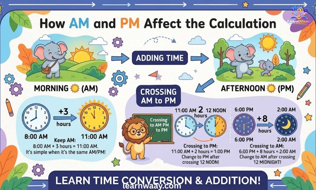 How AM and PM Affect the Calculation