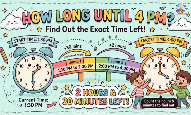 How Long Until 4PM Find Out the Exact Time Left!