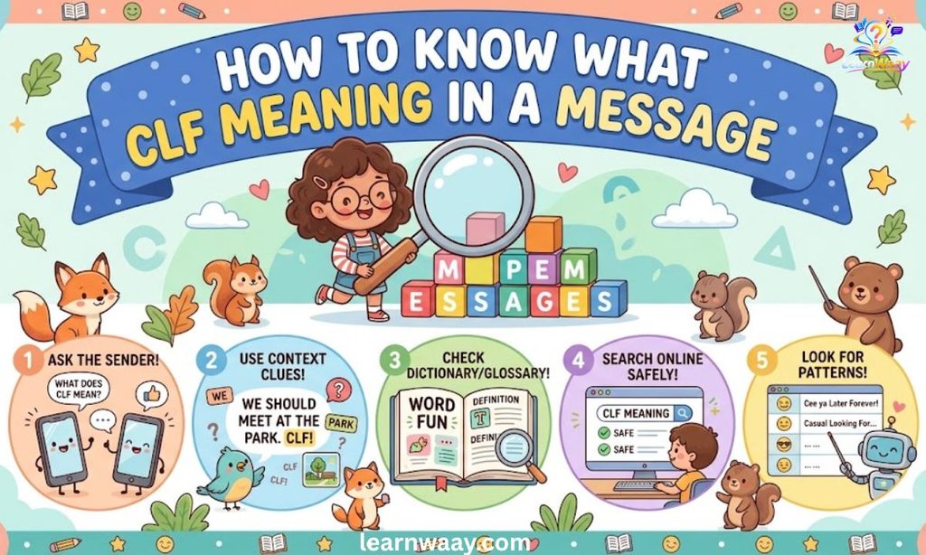 How to Know What CLF Meaning in a Message