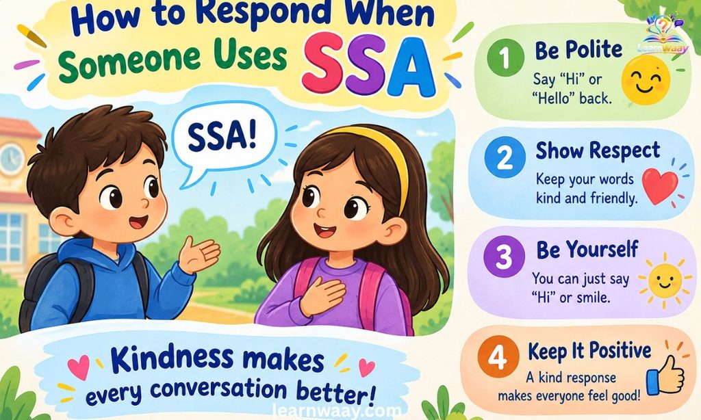 How to Respond When Someone Uses SSA