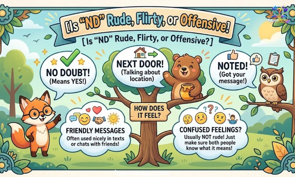 Is "ND" Rude, Flirty, or Offensive?