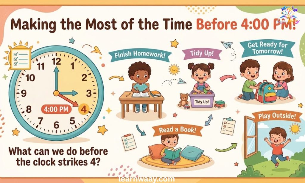 Making the Most of the Time Before 4:00 PM