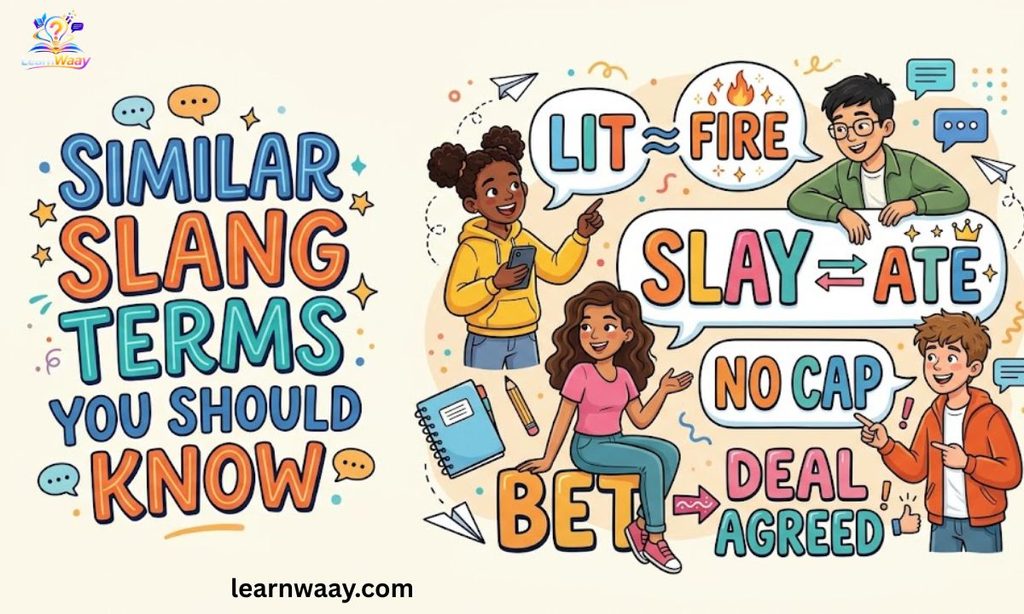 Similar Slang Terms You Should Know