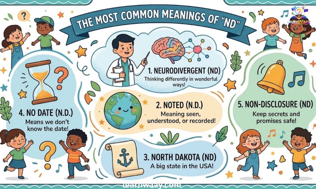 The Most Common Meanings of "ND"