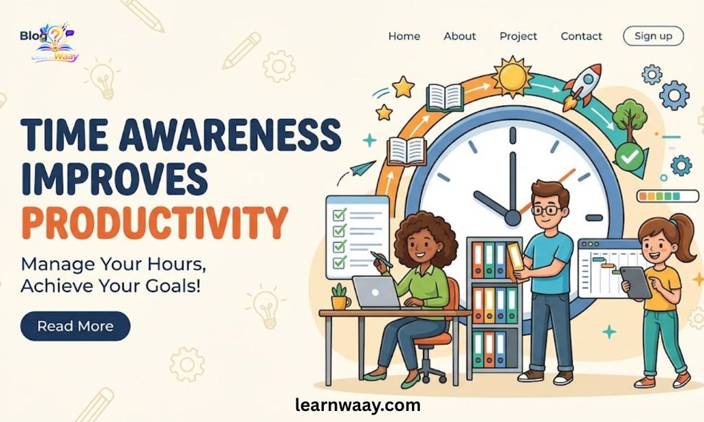 Time Awareness Improves Productivity