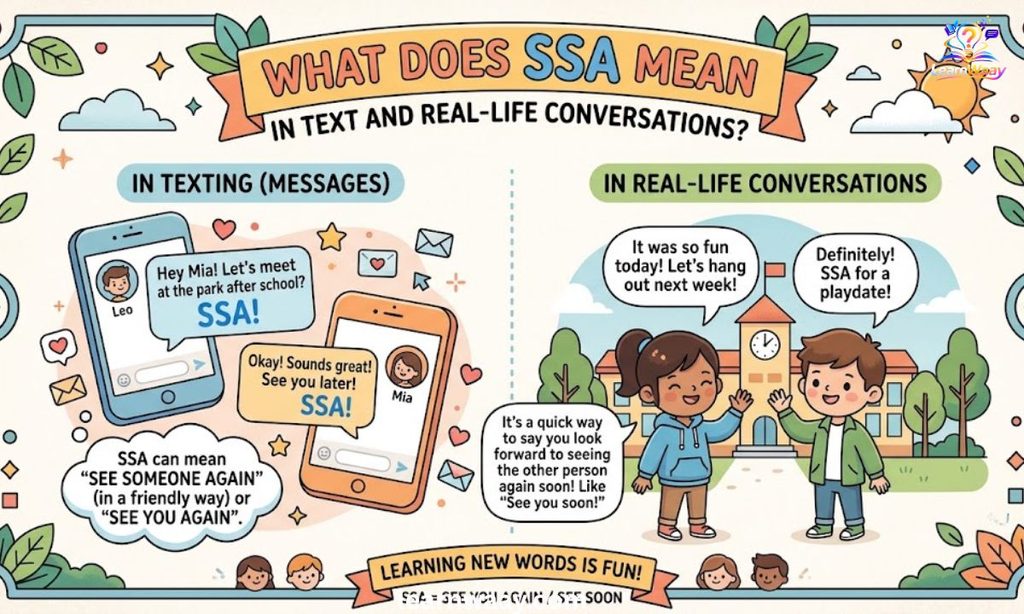 What Does SSA Mean in Text and Real-Life Conversations