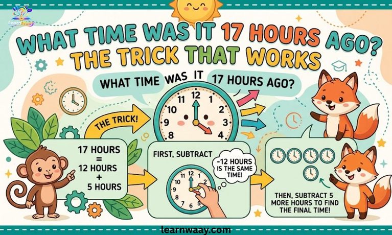 What Time Was It 17 Hours Ago The Trick That Works