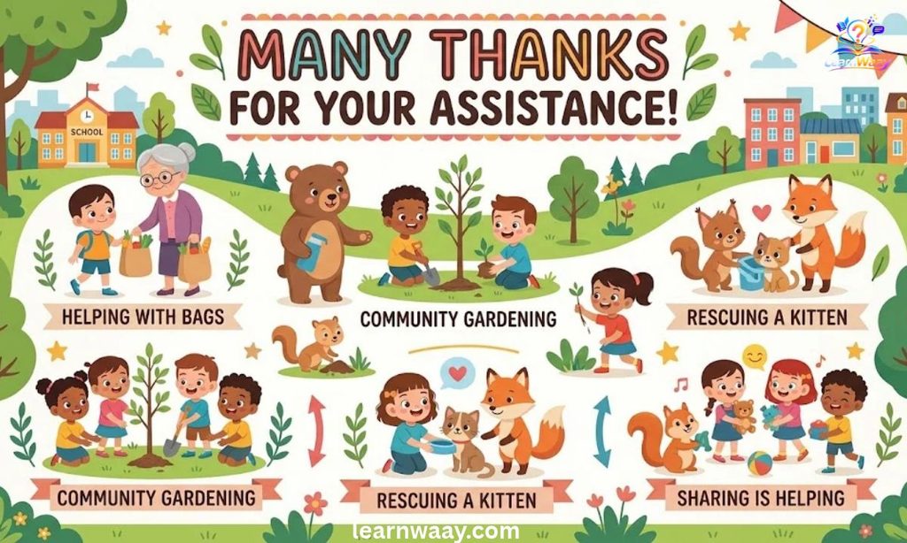 10. Many Thanks for Your Assistance