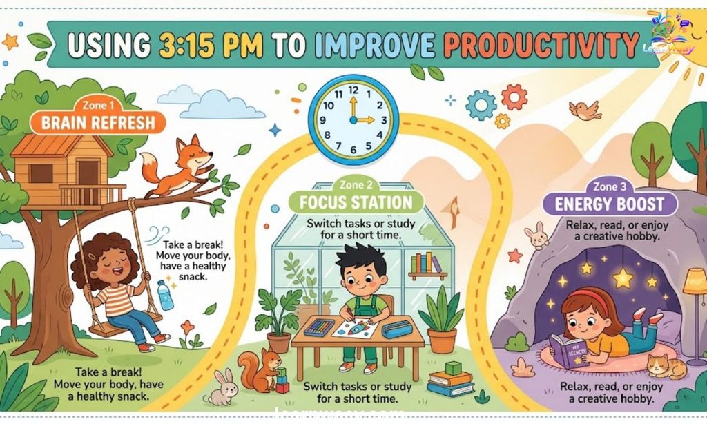 Using 3:15 PM to Improve Productivity