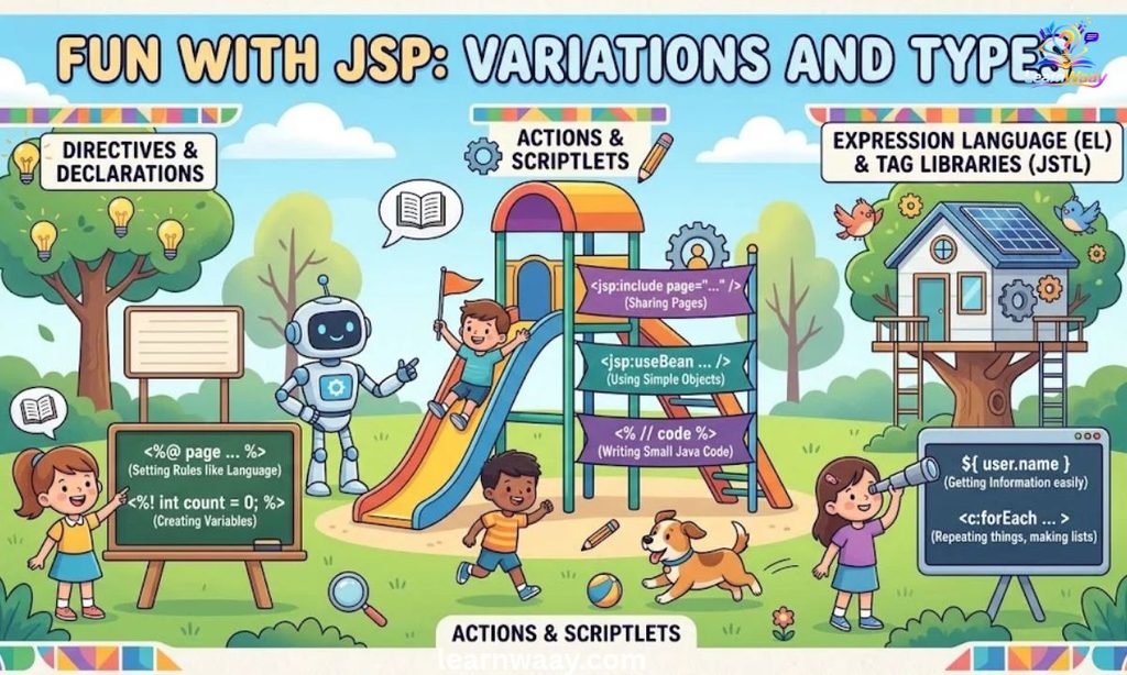 Variations and Types of JSP