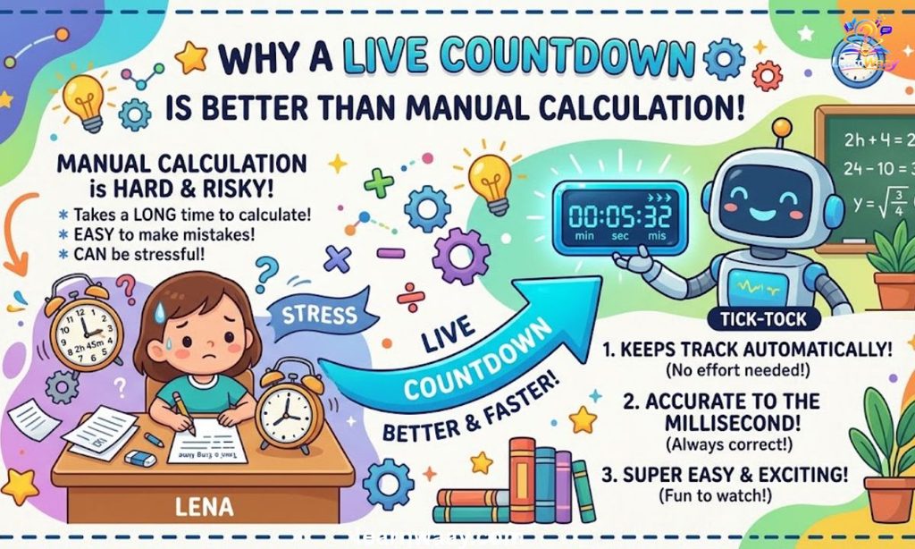 Why a Live Countdown Is Better Than Manual Calculation